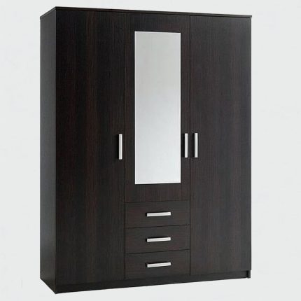 KIWA 3 DOOR CUPBOARD - WARDROBE